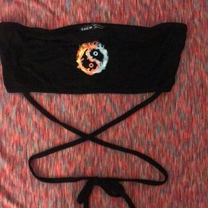 Shein tube crop top